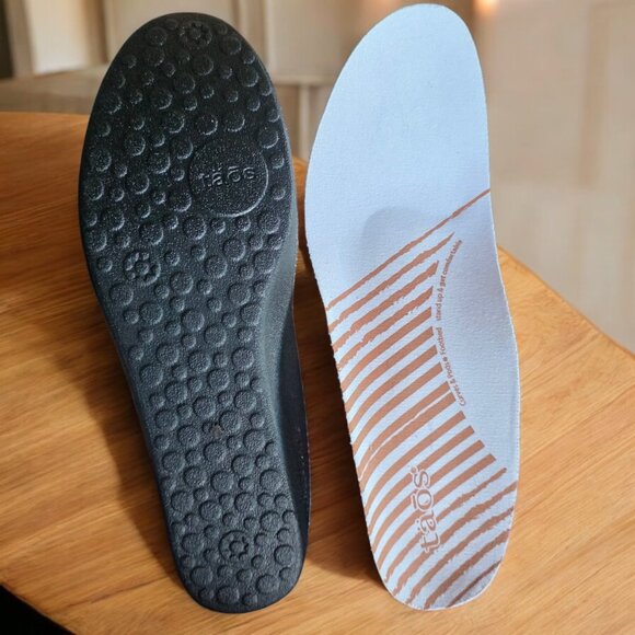 TAOS (10) EZ SOUL Laceless Mule Sneaker White Arch & Metatarsal Support - Picture 8 of 10